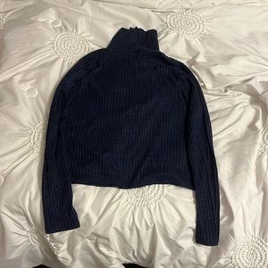 Size large Olivia Rae navy blue turtle neck sweater
